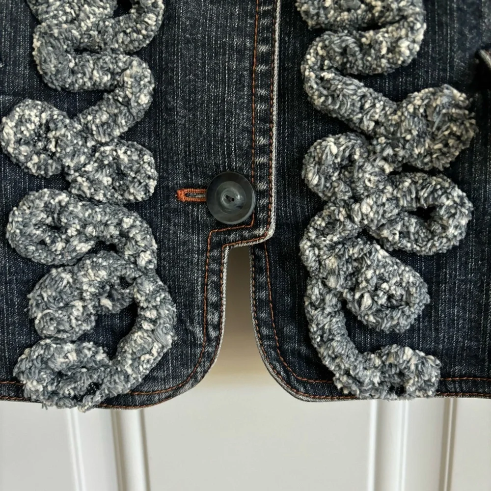 Vintage Worth Denim Jacket, Size 12 - Picture 6 of 11